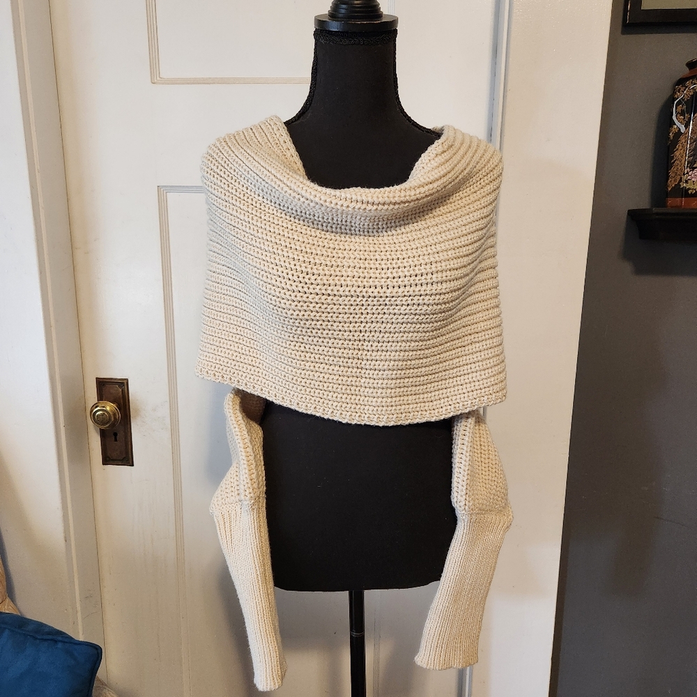Ye Mak Cozy Knit Cream Sweater